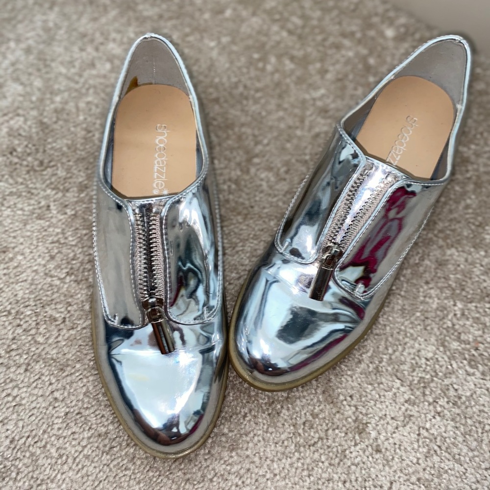 Metallic Oxfords
